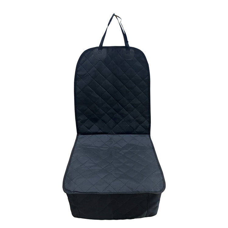 Pet Car Front Seat Cover with Safety Belt - Waterproof Travel Mat