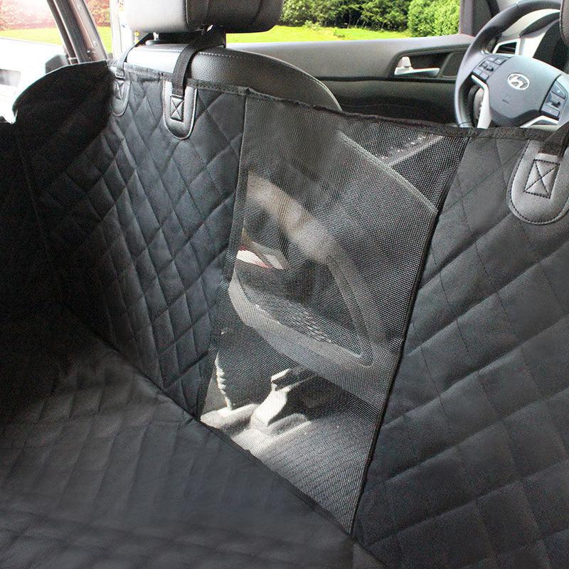 Waterproof Mesh Window Dog Car Seat Cover - Ultimate Pet Travel Protection