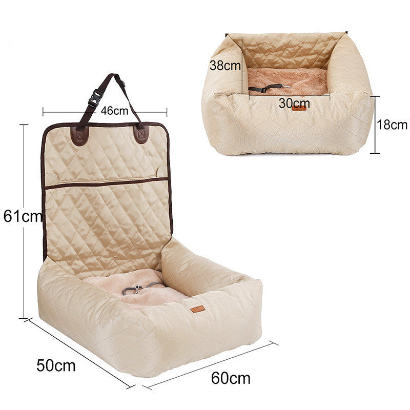 Multifunctional Pet Car Mat & Nest