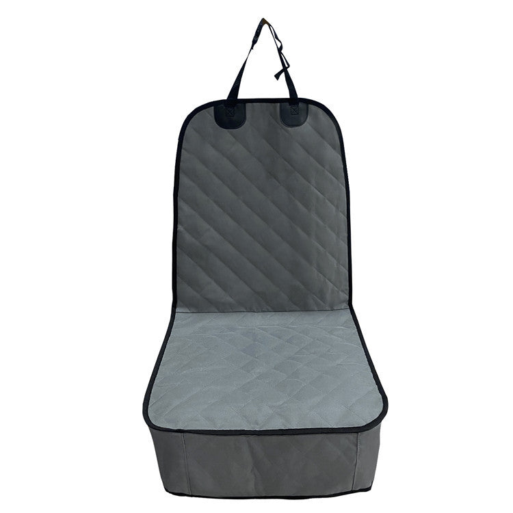 Pet Car Front Seat Cover with Safety Belt - Waterproof Travel Mat