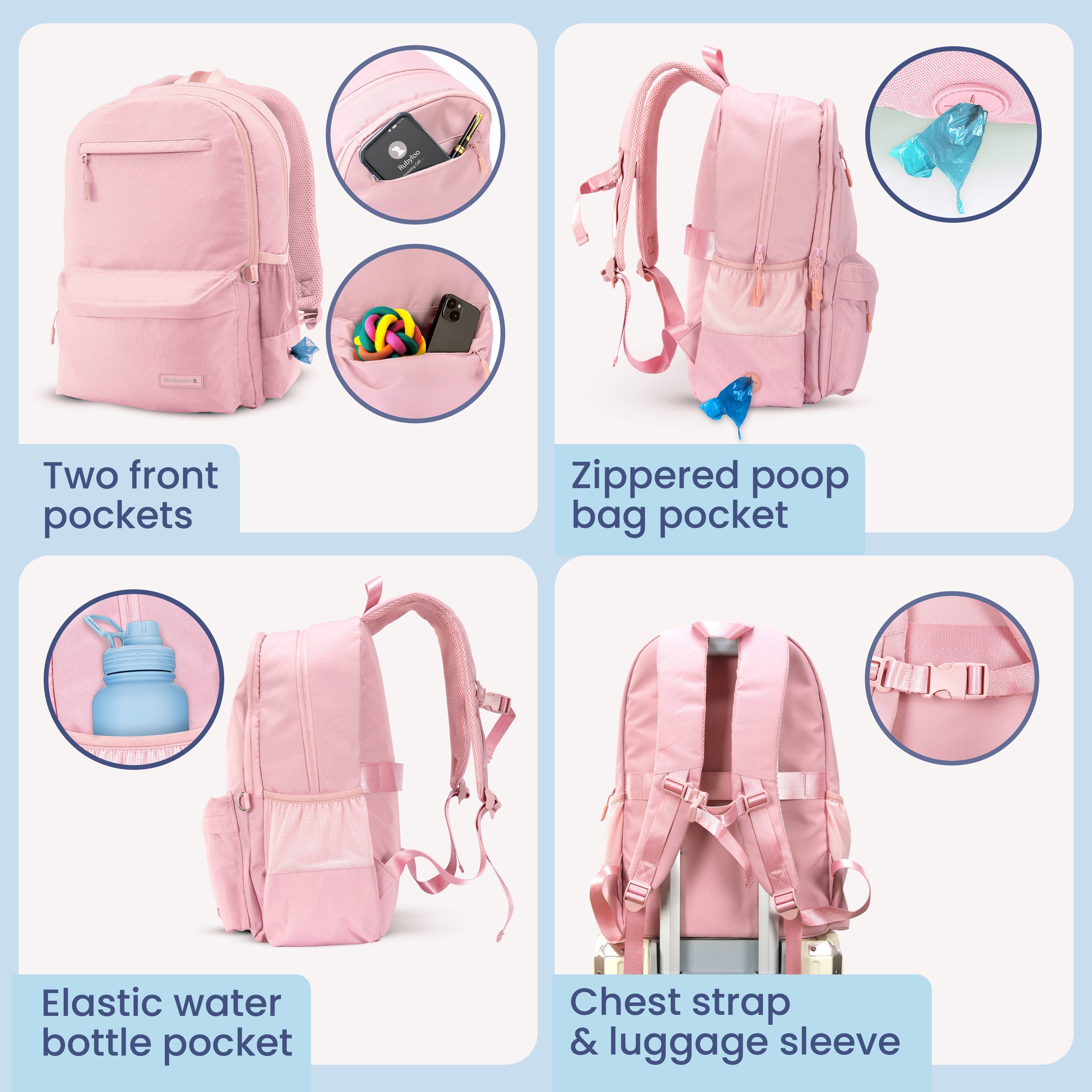 The Original Doggy Bag™ - Dog Travel Backpack