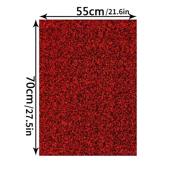 Universal One-Piece Waterproof Car Floor Mat Cut-to-Fit All-Season PVC
