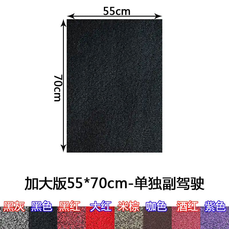 Universal One-Piece Waterproof Car Floor Mat Cut-to-Fit All-Season PVC