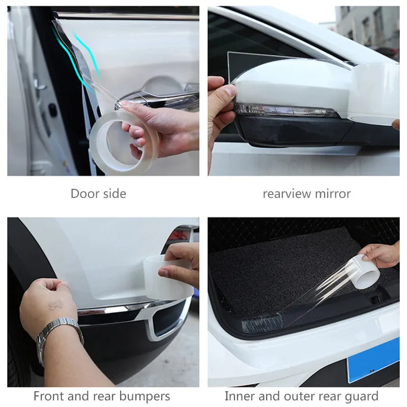 Car Door Sill & Bumper Protection Film