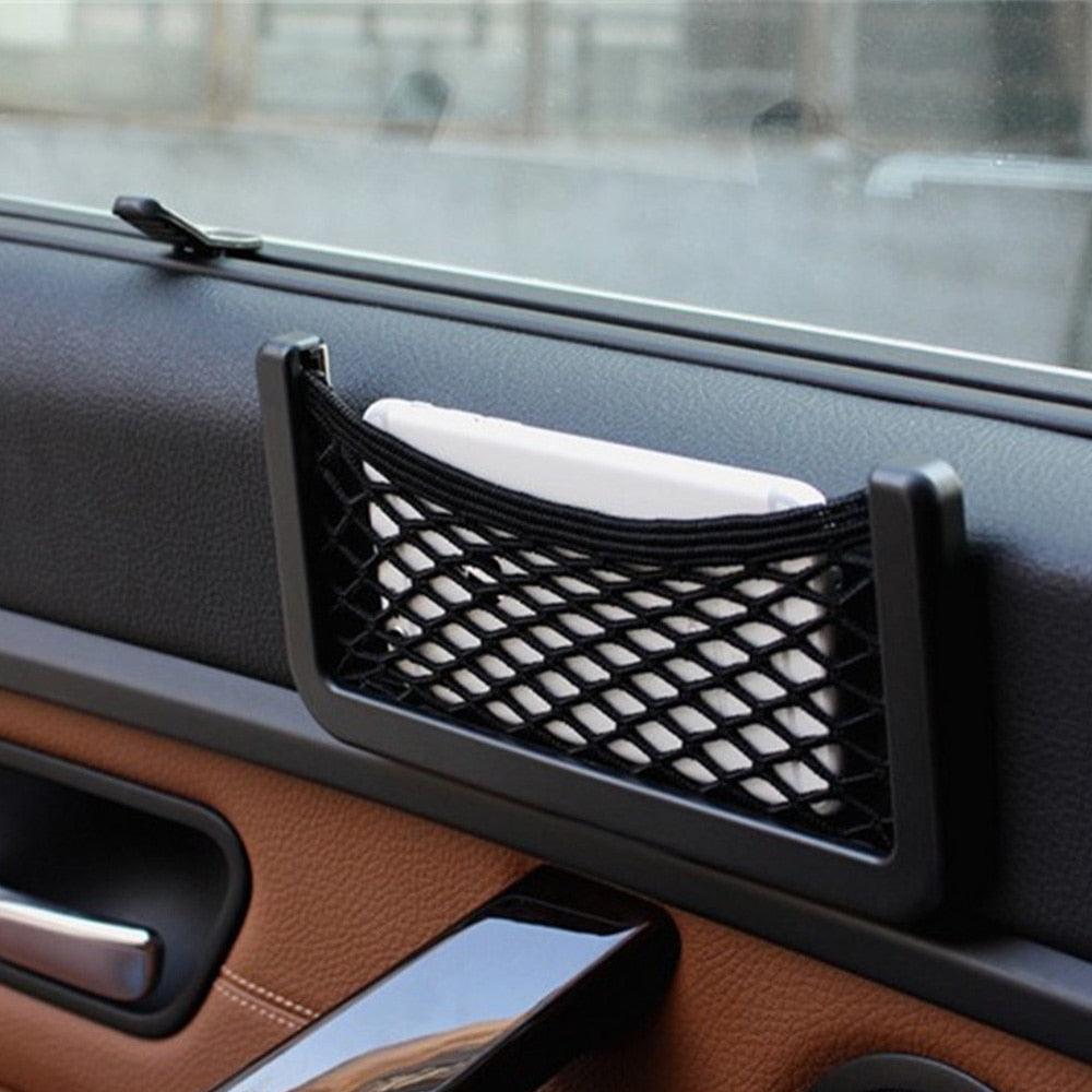 Car Seat Back Storage Net Organizer