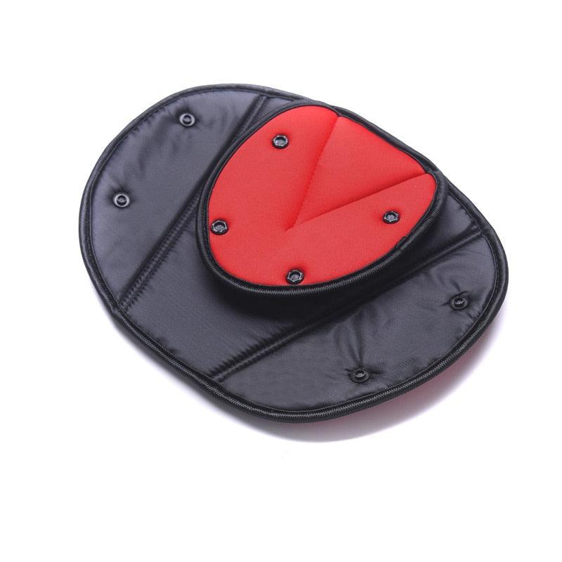 Soft Adjustable Car Seat Belt Cover for Kids - Safety Belt Adjuster with Neck Support