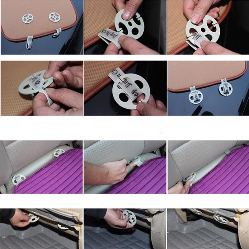 Car Seat Cover with Non-Slip Backing - Universal Fit