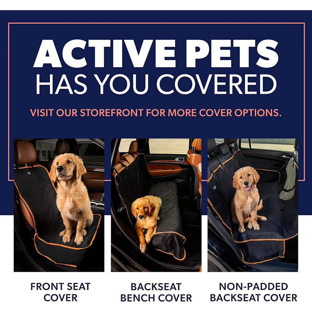 Dog Rear Seat Cover Hammock - Waterproof Anti-Scratch Non-Slip Pet Car Protector