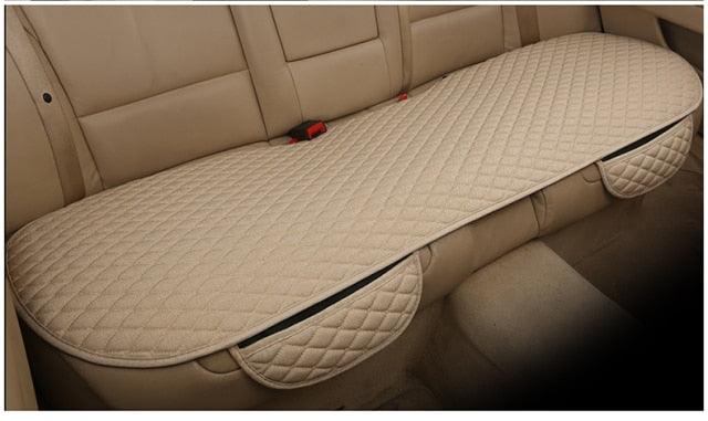 Breathable Linen Car Seat Cover - Universal Fit