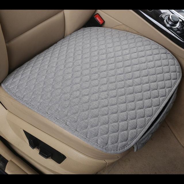 Breathable Linen Car Seat Cover - Universal Fit