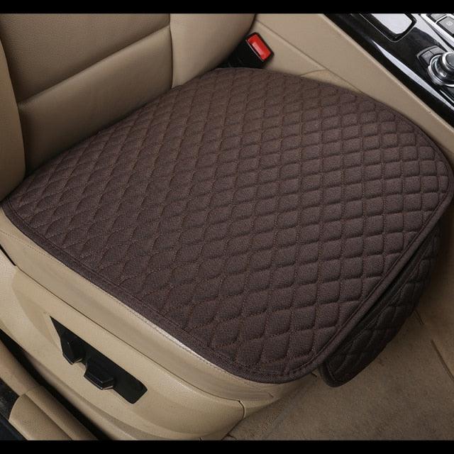 Breathable Linen Car Seat Cover - Universal Fit
