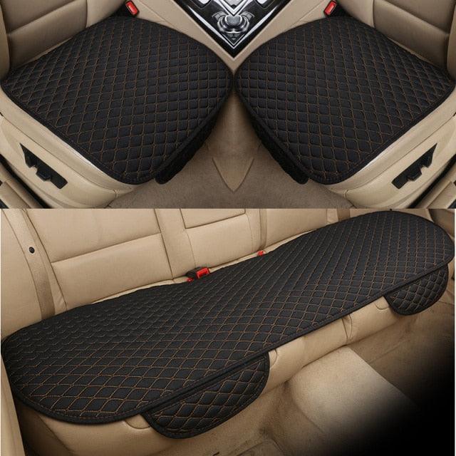 Breathable Linen Car Seat Cover - Universal Fit