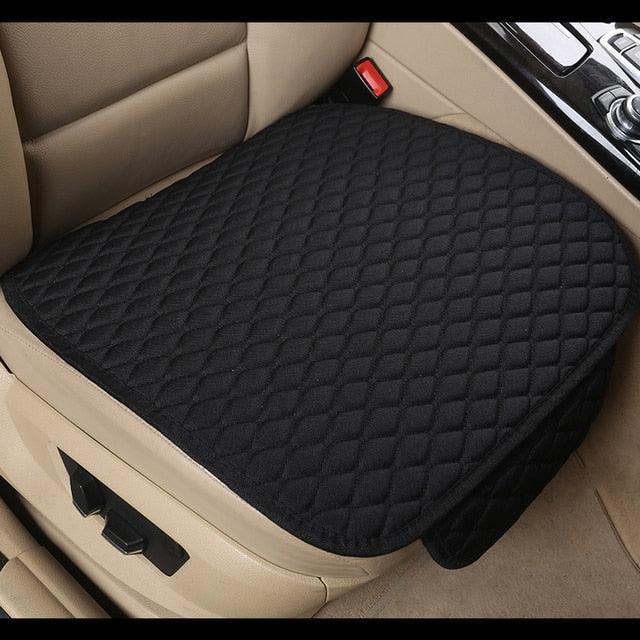 Breathable Linen Car Seat Cover - Universal Fit