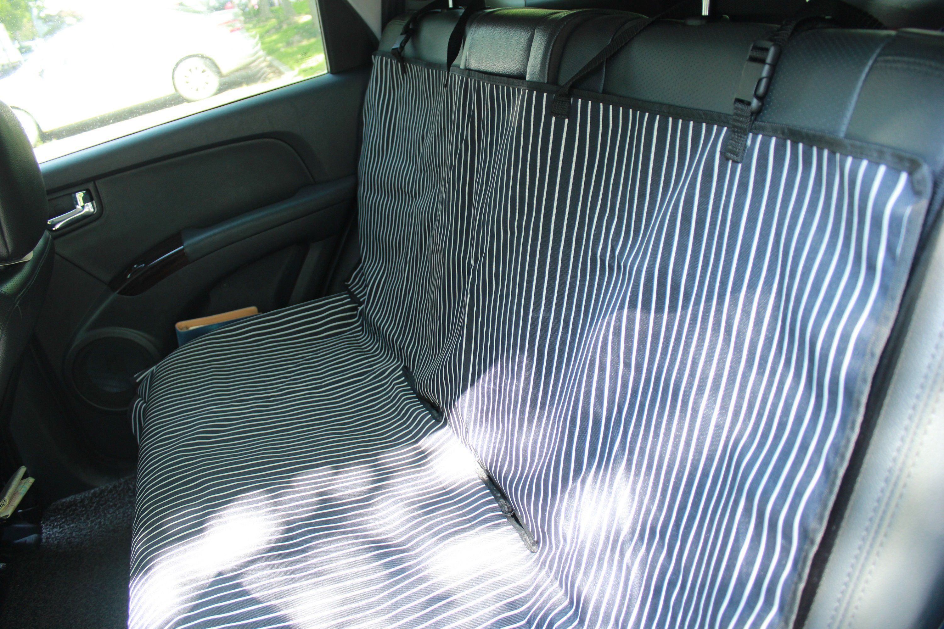 Pet Life 'Open Road' Full Back Seat Safety Car Cover for Dogs & Cats