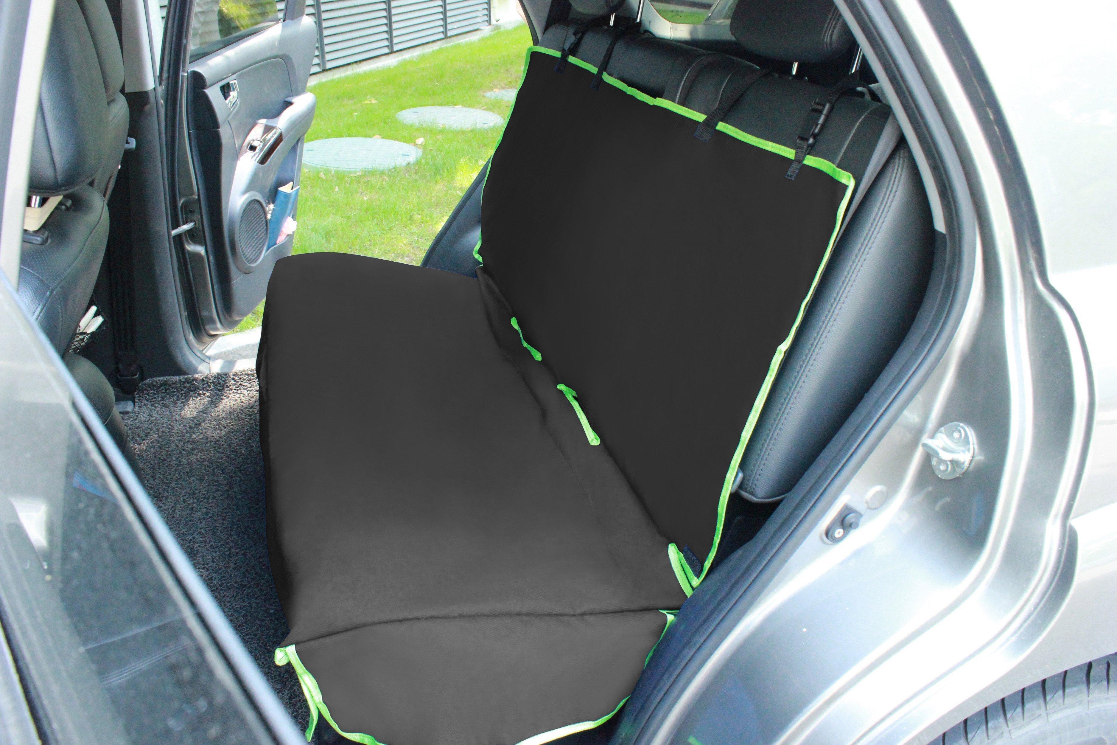 Pet Life 'Open Road' Full Back Seat Safety Car Cover for Dogs & Cats