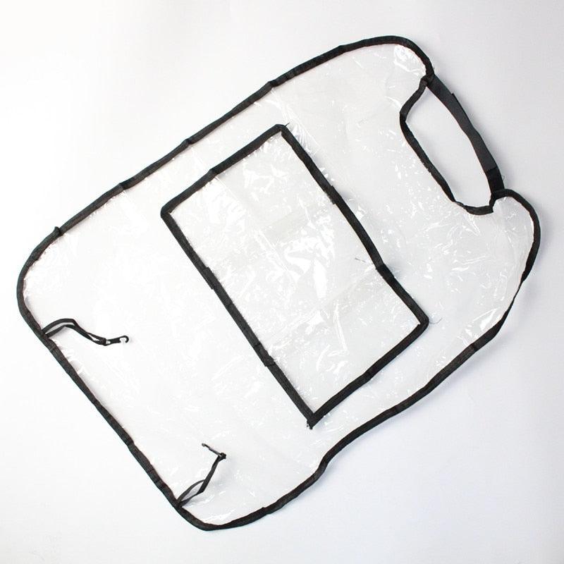 Waterproof Car Seat Back Protector - Anti-Kick Cover for Kids, Pets & Dirt