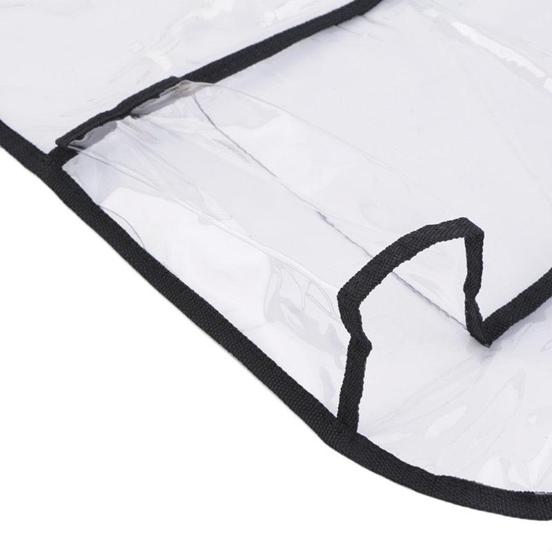 Waterproof Car Seat Back Protector - Anti-Kick Cover for Kids, Pets & Dirt